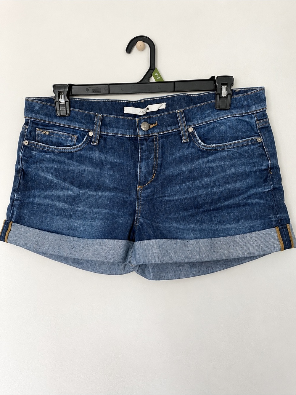 Joe’s Jeans Women’s “Sammy” Stitched, Cuffed Denim Vintage Inspired Shorts